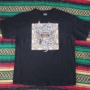 Crooks & Castles Medusa head black tee
